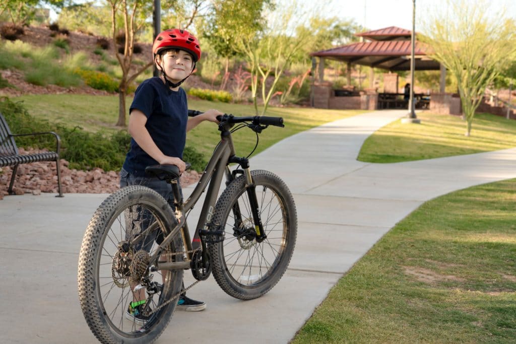 Biking at A Summerlin Park