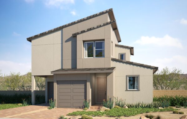 Elevation A of Aspen Plan 1 at Vireo by Woodside Homes