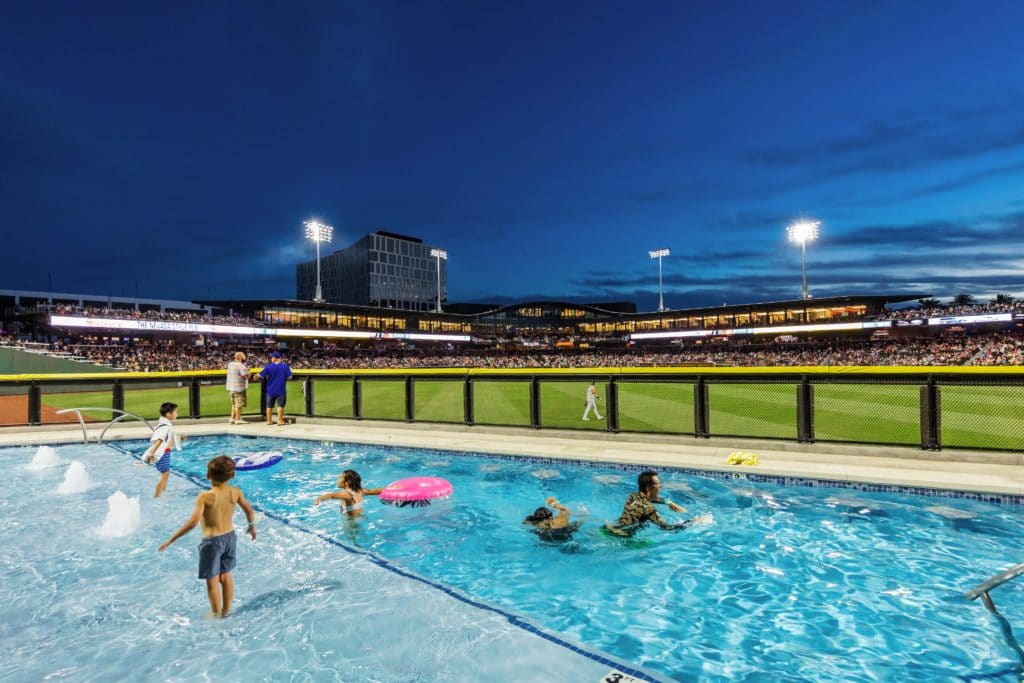 Las Vegas Ballpark Pool View