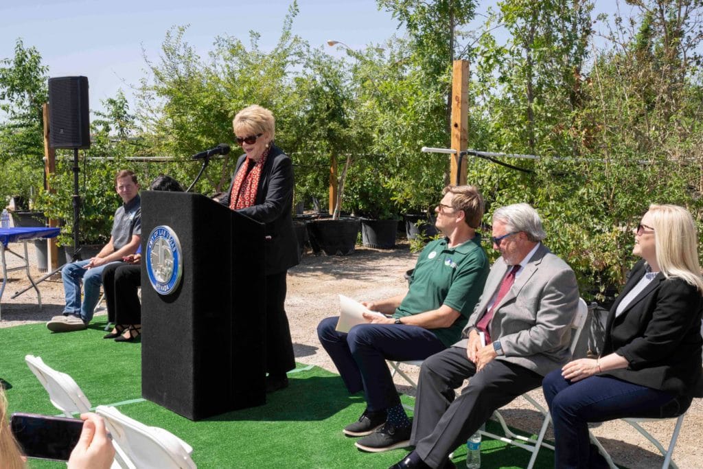 The Mayor at Summerlin Tree initiative