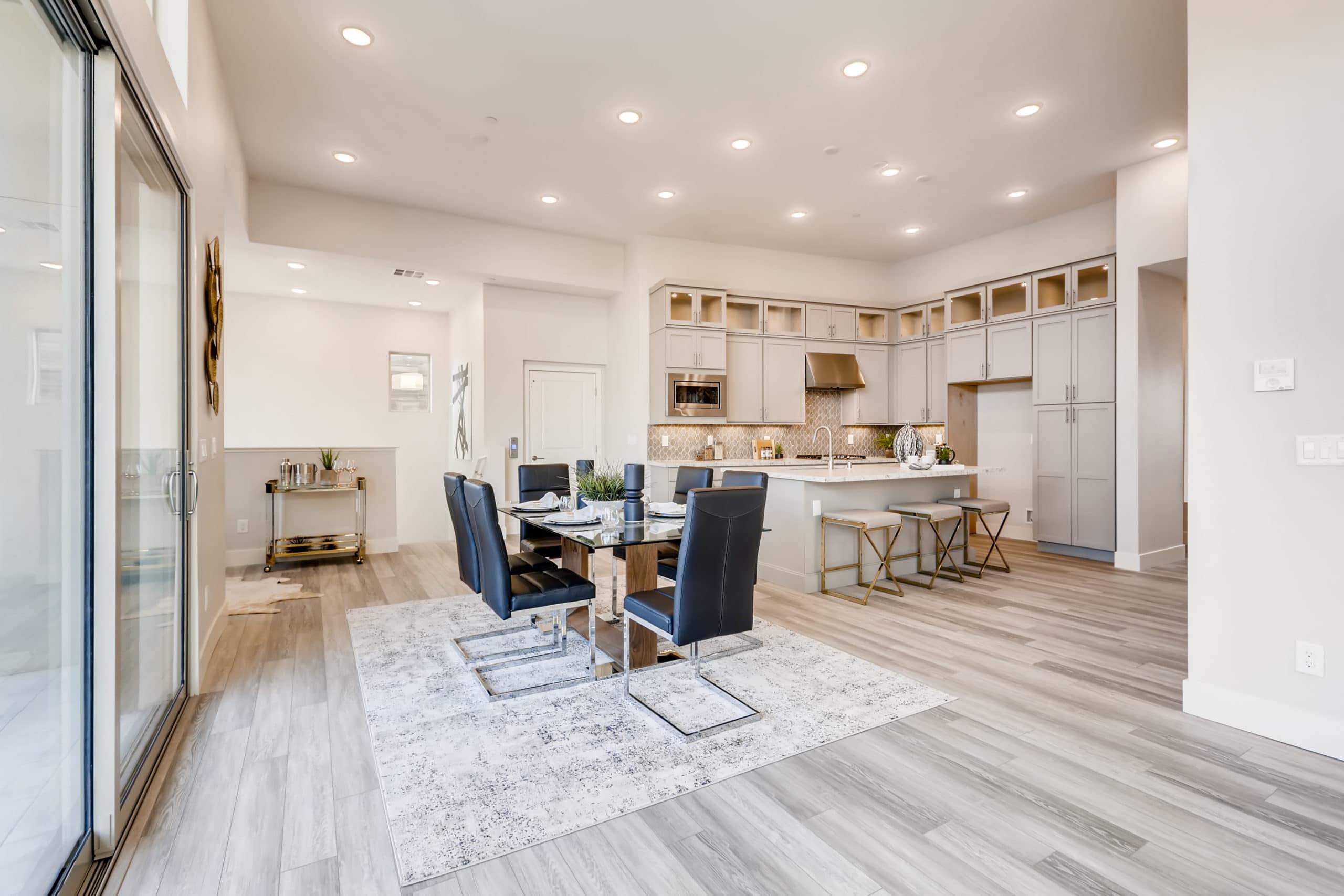 Dining Room in Summit in Modern Collection in Trilogy by Shea Homes in South Square in Summerlin